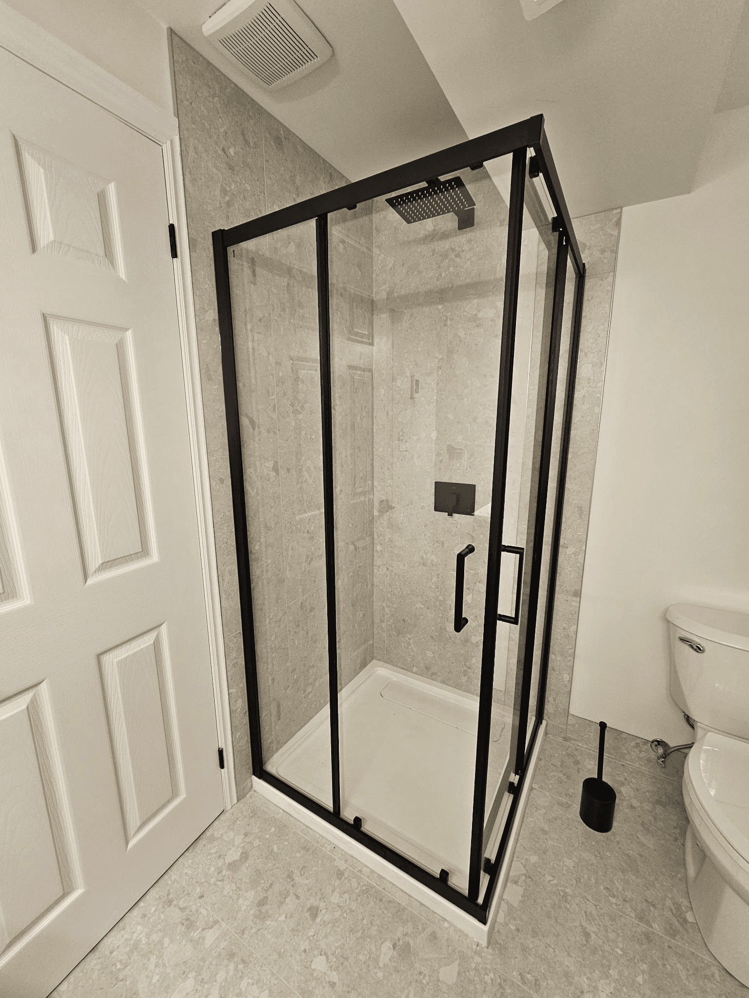 Basement bathroom renovation video