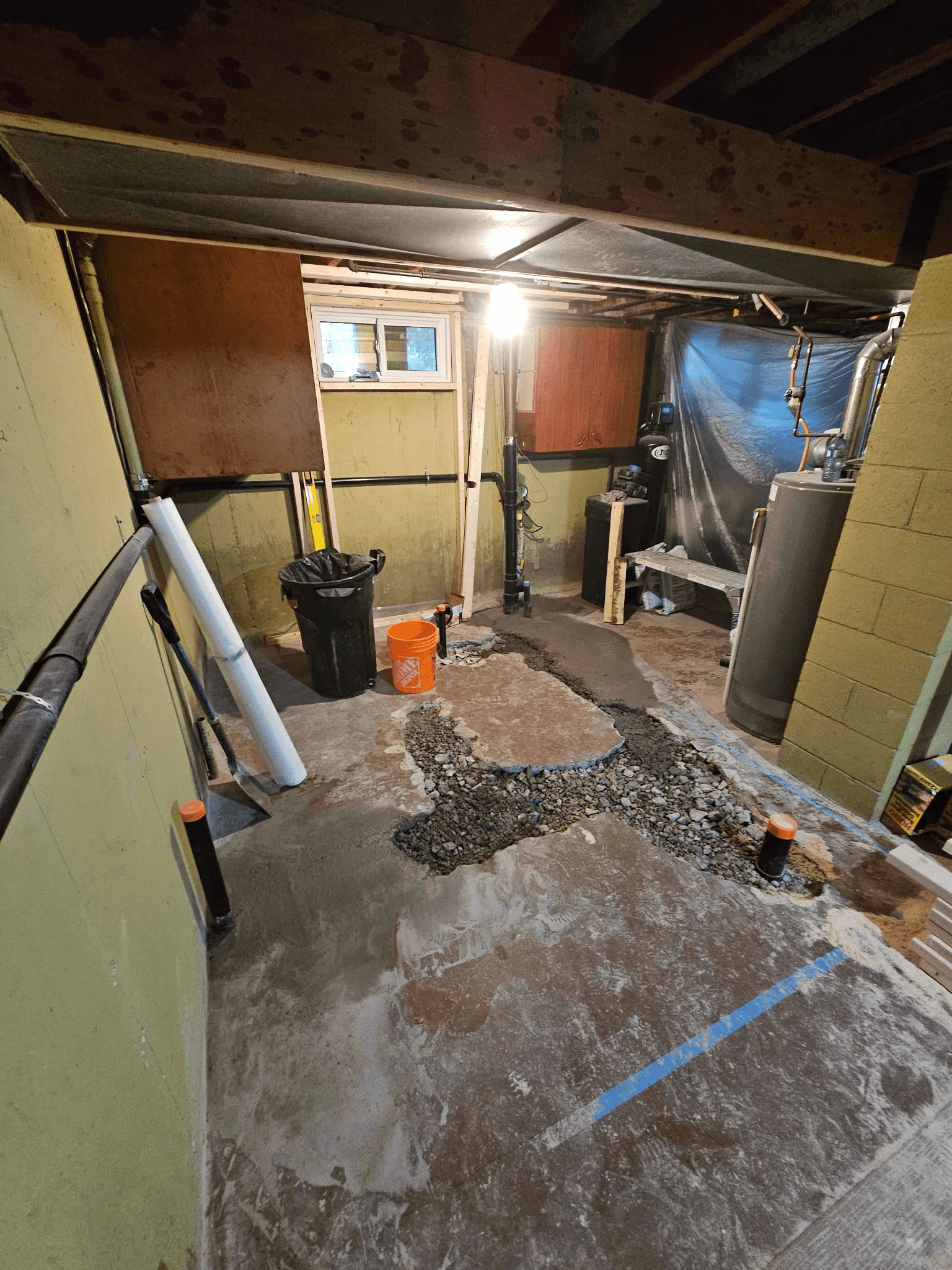 Bathroom renovation transformation - Before